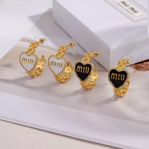 Replica MIU MIU Earrings For Women #1270692 $29.00 USD for Wholesale