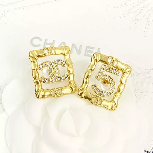 Replica Chanel Earrings For Women #1270757 $27.00 USD for Wholesale