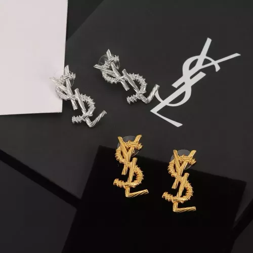 Replica Yves Saint Laurent YSL Earrings For Women #1270789 $25.00 USD for Wholesale