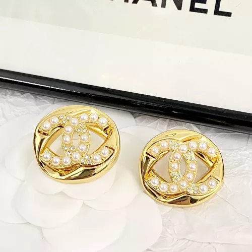 Replica Chanel Earrings For Women #1270825 $38.00 USD for Wholesale