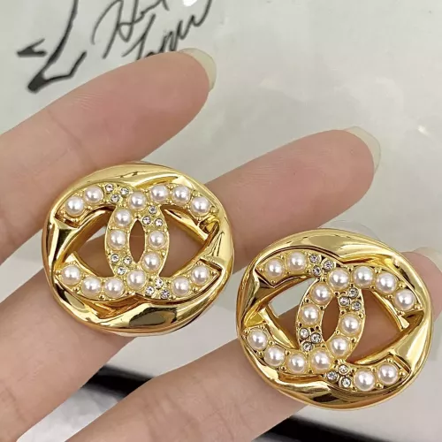 Replica Chanel Earrings For Women #1270825 $38.00 USD for Wholesale