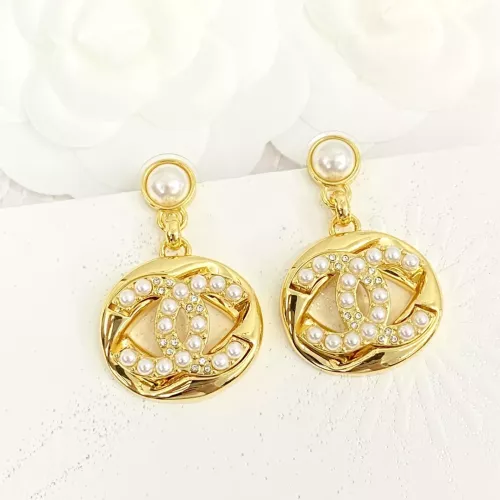 Replica Chanel Earrings For Women #1270830 $38.00 USD for Wholesale