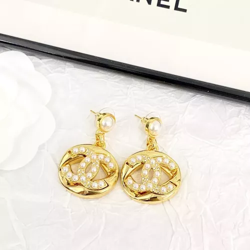 Replica Chanel Earrings For Women #1270830 $38.00 USD for Wholesale