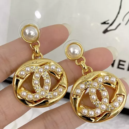 Replica Chanel Earrings For Women #1270830 $38.00 USD for Wholesale