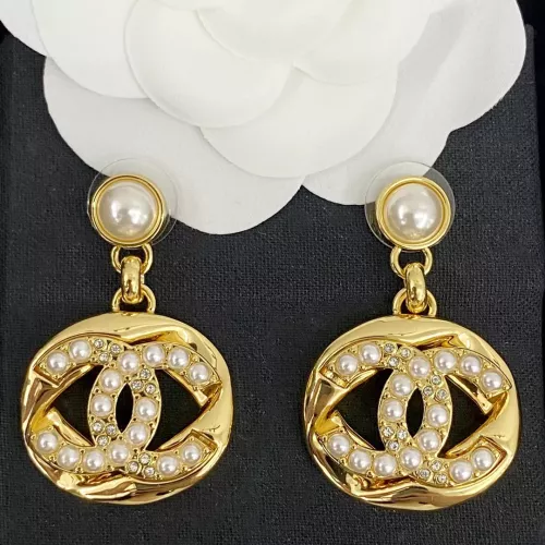 Replica Chanel Earrings For Women #1270830 $38.00 USD for Wholesale