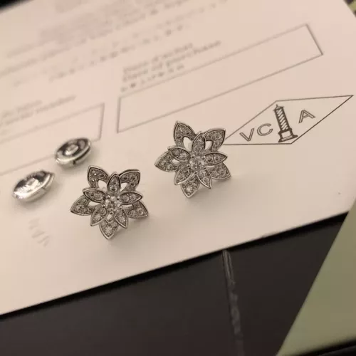 Replica Van Cleef & Arpels Earrings For Women #1270845 $32.00 USD for Wholesale