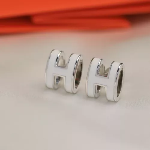 Replica Hermes Earrings For Women #1270855 $39.00 USD for Wholesale