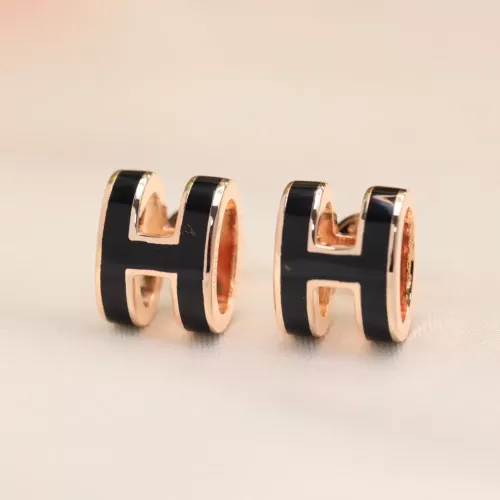 Replica Hermes Earrings For Women #1270862 $39.00 USD for Wholesale