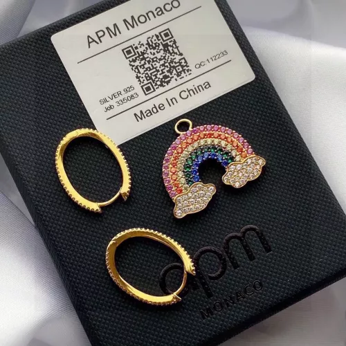 Replica Apm Monaco Earrings For Women #1270885 $34.00 USD for Wholesale