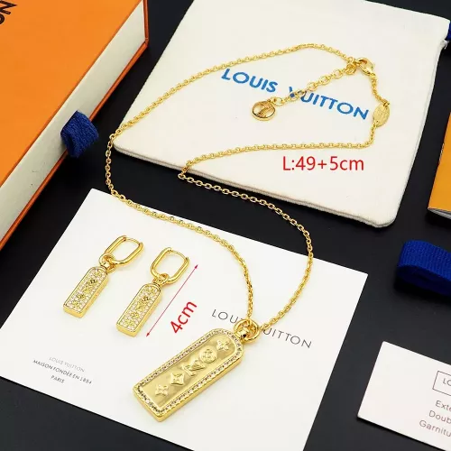 Louis Vuitton LV Jewelry Set For Women #1270933 $48.00 USD, Wholesale Replica Louis Vuitton LV Jewelry Set