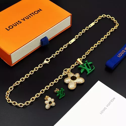 Louis Vuitton LV Jewelry Set For Women #1270937 $52.00 USD, Wholesale Replica Louis Vuitton LV Jewelry Set