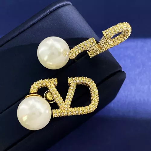 Replica Valentino Earrings For Women #1270980 $32.00 USD for Wholesale