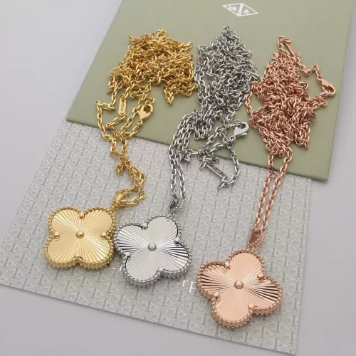 Replica Van Cleef & Arpels Necklaces For Women #1271020 $32.00 USD for Wholesale