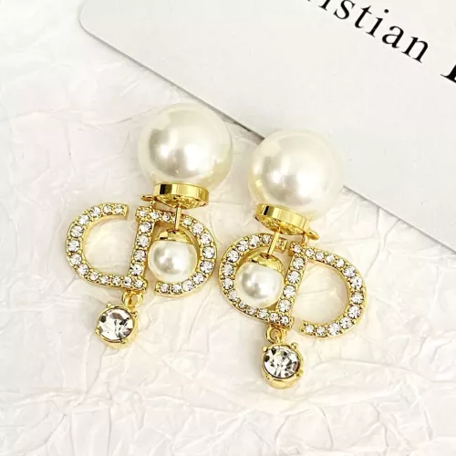 Replica Christian Dior Earrings For Women #1271059 $34.00 USD for Wholesale