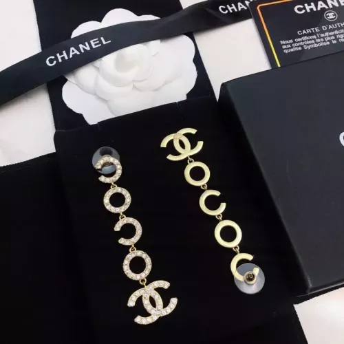 Replica Chanel Earrings For Women #1271068 $32.00 USD for Wholesale