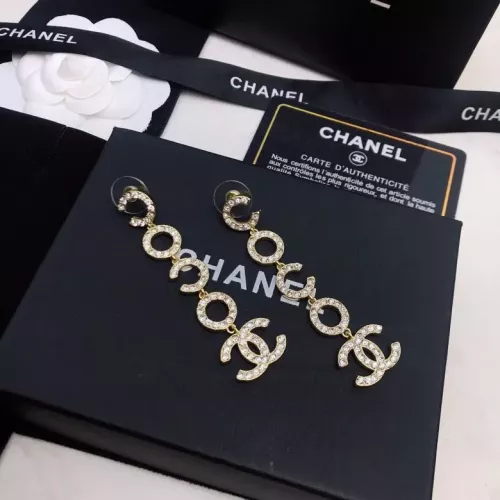 Replica Chanel Earrings For Women #1271068 $32.00 USD for Wholesale