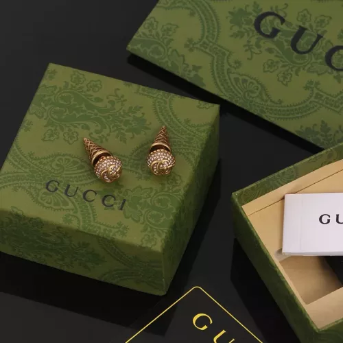 Replica Gucci Earrings For Women #1271071 $29.00 USD for Wholesale