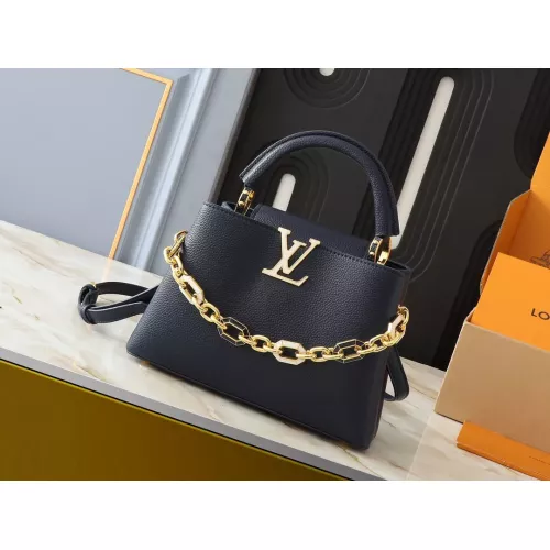 Louis Vuitton AAA Quality Messenger Bags In Navy For Women #1271114 $92.00 USD, Wholesale Replica Louis Vuitton AAA Quality Messenger Bags