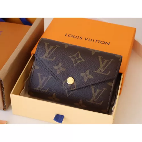 Louis Vuitton AAA Quality Wallets In Brown #1271131 $85.00 USD, Wholesale Replica Louis Vuitton AAA+ Quality Wallets