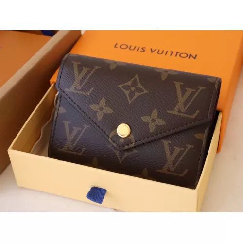 Louis Vuitton AAA Quality Wallets In Burgundy #1271133 $85.00 USD, Wholesale Replica Louis Vuitton AAA+ Quality Wallets