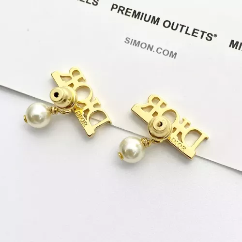 Replica Christian Dior Earrings For Women #1271144 $25.00 USD for Wholesale