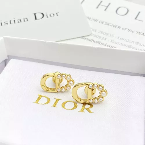 Replica Christian Dior Earrings For Women #1271145 $25.00 USD for Wholesale