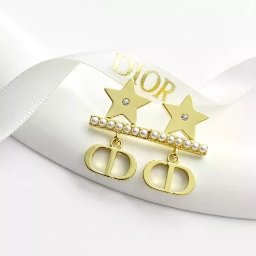 Replica Christian Dior Earrings For Women #1271161 $29.00 USD for Wholesale