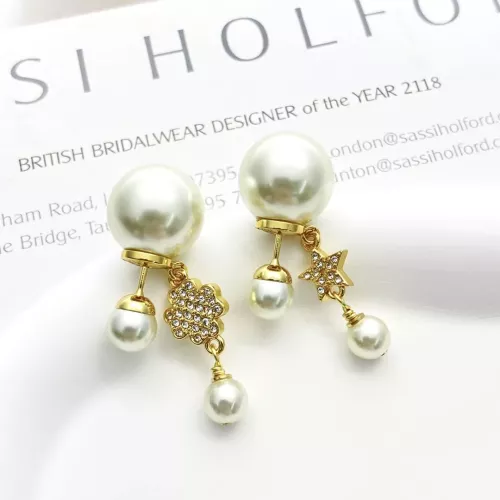 Replica Christian Dior Earrings For Women #1271171 $32.00 USD for Wholesale