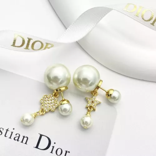 Replica Christian Dior Earrings For Women #1271171 $32.00 USD for Wholesale