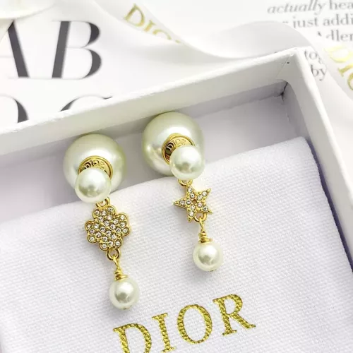 Replica Christian Dior Earrings For Women #1271171 $32.00 USD for Wholesale