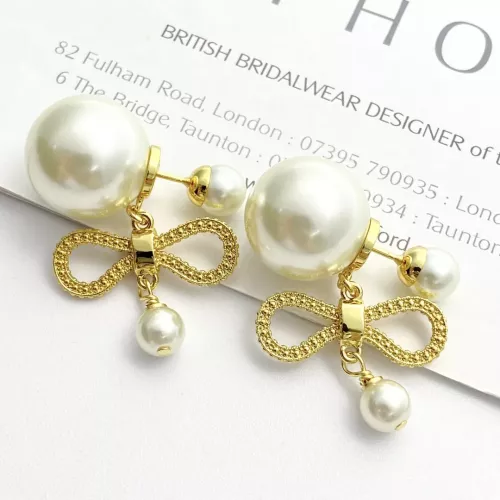 Replica Christian Dior Earrings For Women #1271172 $34.00 USD for Wholesale