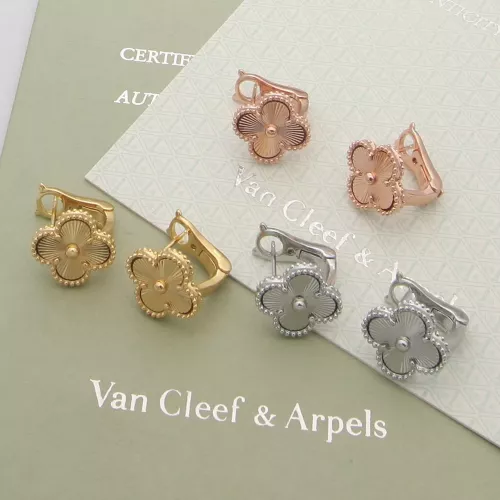 Replica Van Cleef & Arpels Earrings For Women #1271174 $27.00 USD for Wholesale