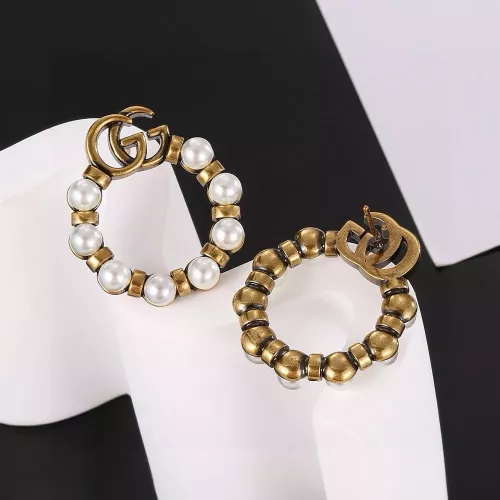 Replica Gucci Earrings For Women #1271188 $29.00 USD for Wholesale