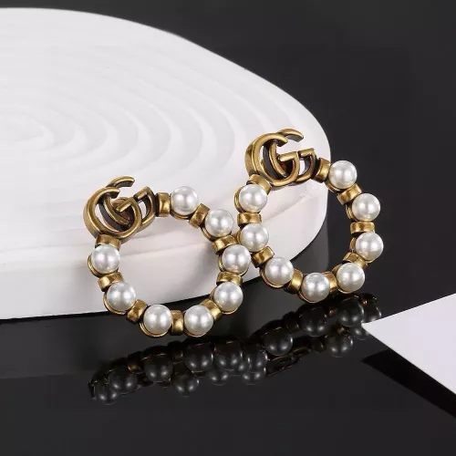 Replica Gucci Earrings For Women #1271188 $29.00 USD for Wholesale