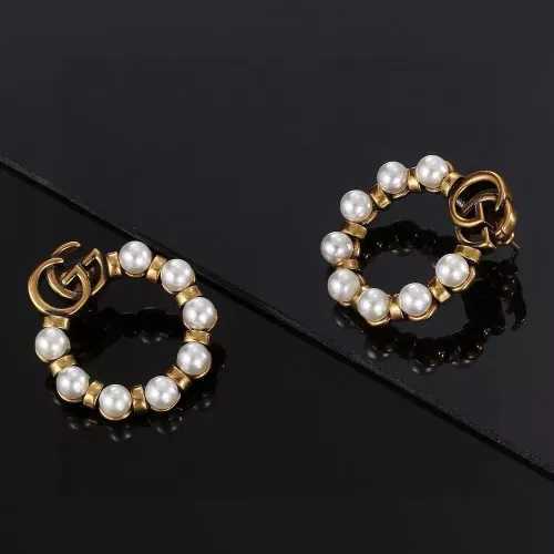 Replica Gucci Earrings For Women #1271188 $29.00 USD for Wholesale