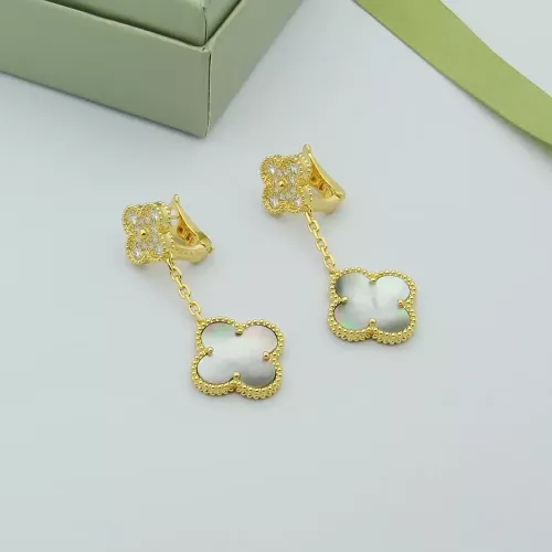 Van Cleef &amp; Arpels Earrings For Women #1271238 $34.00 USD, Wholesale Replica Van Cleef &amp; Arpels Earrings