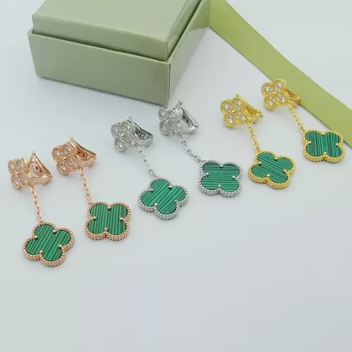 Replica Van Cleef & Arpels Earrings For Women #1271244 $34.00 USD for Wholesale