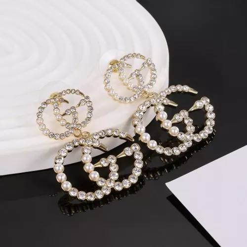 Replica Gucci Earrings For Women #1271319 $29.00 USD for Wholesale