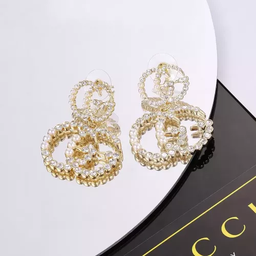 Replica Gucci Earrings For Women #1271319 $29.00 USD for Wholesale