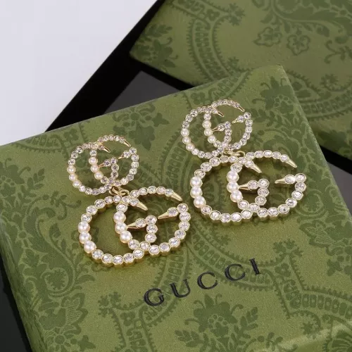 Replica Gucci Earrings For Women #1271319 $29.00 USD for Wholesale