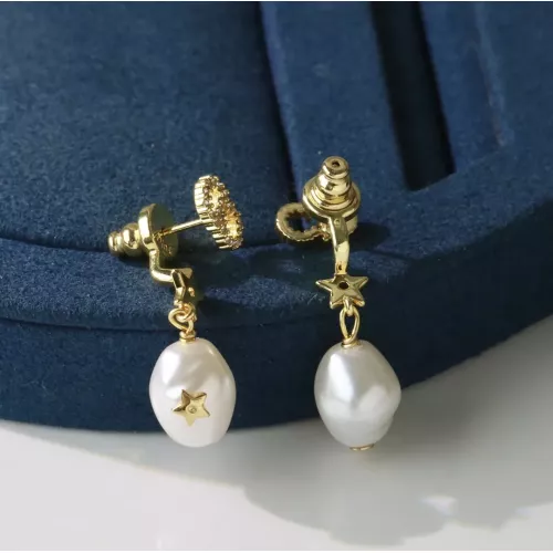 Replica Christian Dior Earrings For Women #1271350 $29.00 USD for Wholesale