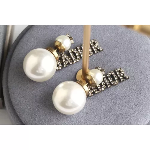 Replica Christian Dior Earrings For Women #1271352 $32.00 USD for Wholesale