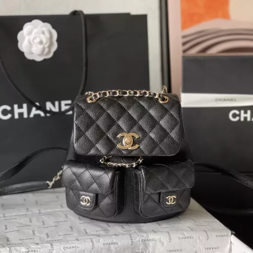 Chanel AAA Quality Backpacks For Women #1271385 $130.00 USD, Wholesale Replica Chanel AAA Quality Backpacks