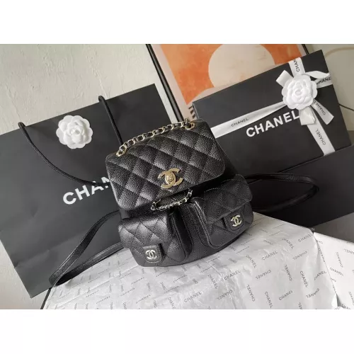 Replica Chanel AAA Quality Backpacks For Women #1271385 $130.00 USD for Wholesale