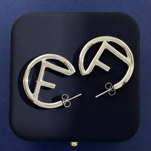 Fendi Earrings For Women #1271480 $27.00 USD, Wholesale Replica Fendi Earrings