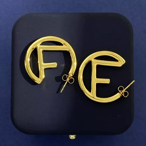 Fendi Earrings For Women #1271481 $27.00 USD, Wholesale Replica Fendi Earrings