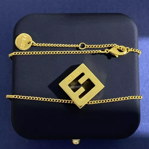 Replica Fendi Necklaces #1271482 $29.00 USD for Wholesale