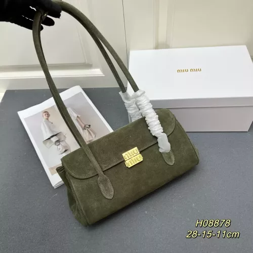 MIU MIU AAA Quality Shoulder Bags For Women #1271498 $105.00 USD, Wholesale Replica MIU MIU AAA Quality Shoulder Bags