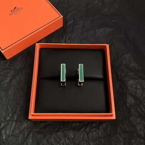 Replica Hermes Earrings For Women #1271589 $45.00 USD for Wholesale