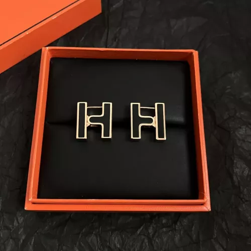 Replica Hermes Earrings For Women #1271595 $45.00 USD for Wholesale